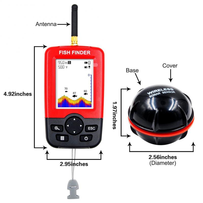 Ecoscandaglio Portatile con Se - Fishing Depth Finder recensione e prezzo