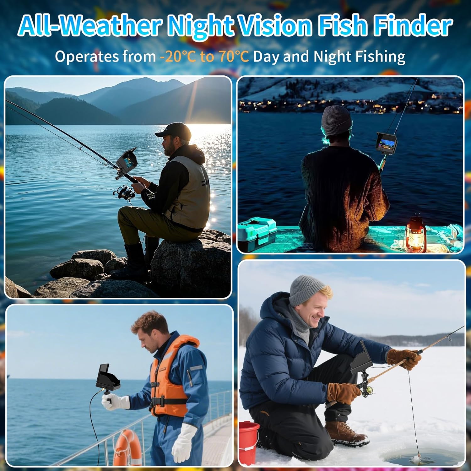 Localizzatore di Pesci Portati - Fishing Depth Finder recensione e prezzo
