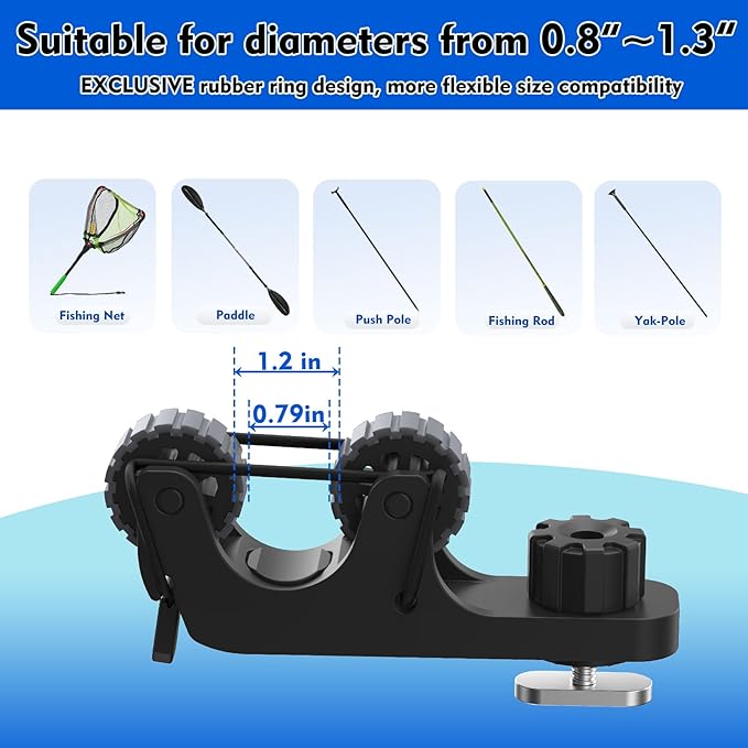 Supporto per pagaia da kayak c - Fish Finder Mount recensione e prezzo