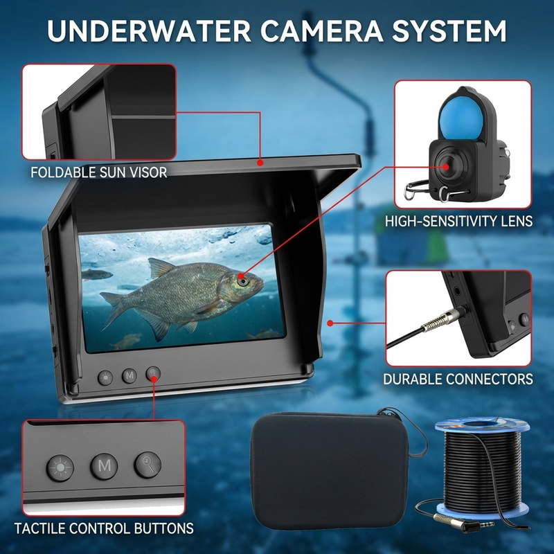 Telecamera Subacquea per Pesca - Fish Finder Case recensione e prezzo