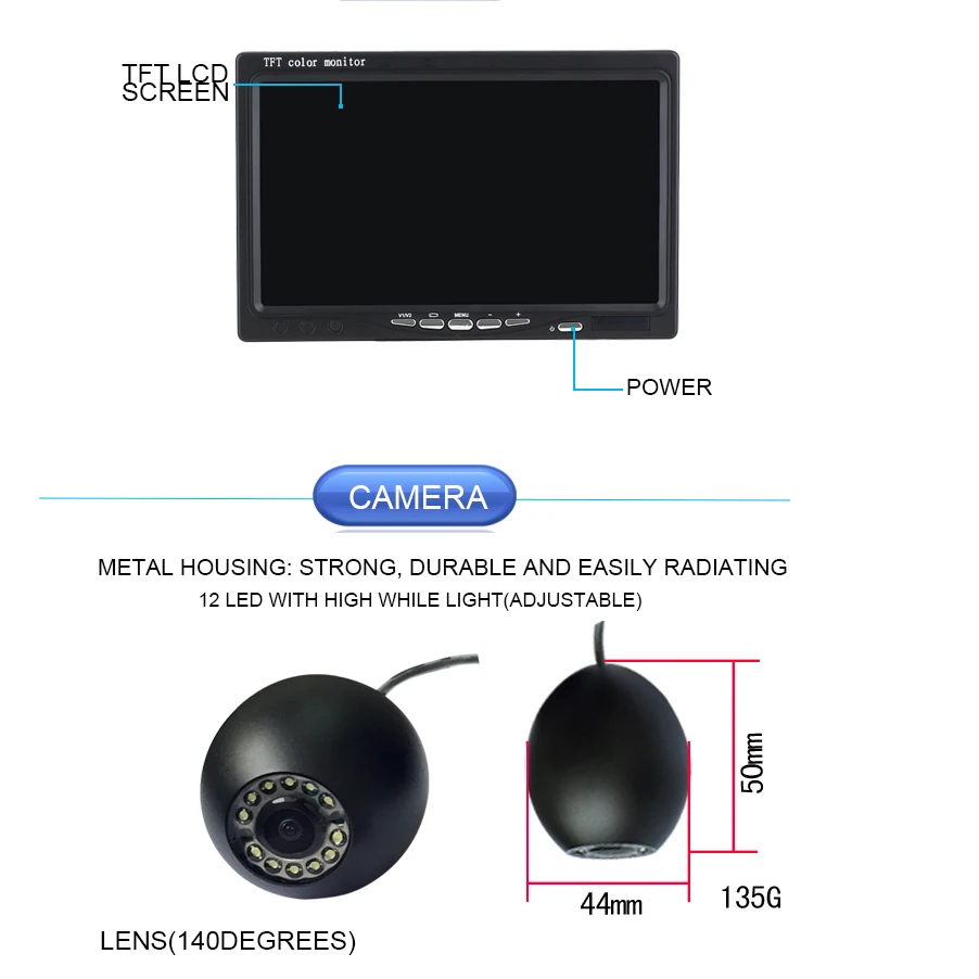 Kit Sistema Telecamera Subacqu - Fishing Camera recensione e prezzo
